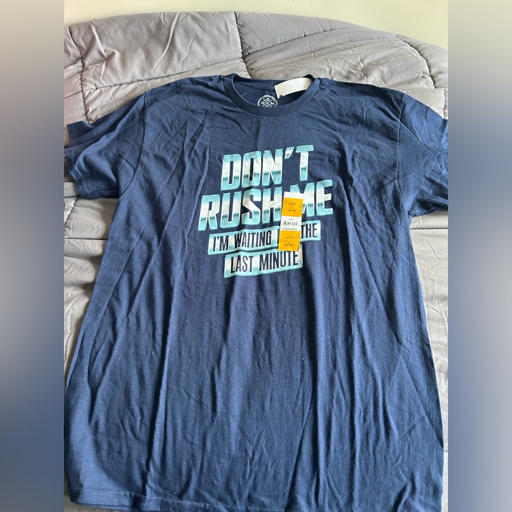 Blue Graphic T-Shirt